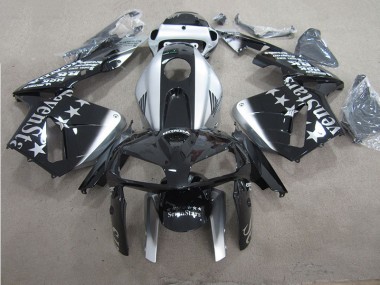 2007-2008 Black SevenStars Honda CBR600RR Replacement Fairings UK Factory