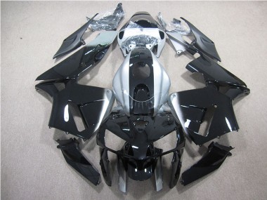 2007-2008 Black Silver Honda CBR600RR Motor Fairings UK Factory