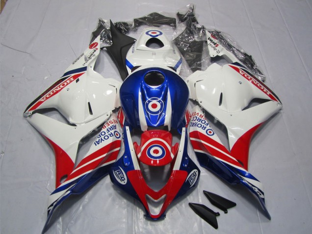 2009-2012 White Blue Red Honda CBR600RR Motorcycle Fairing Kits UK Factory 2009-2012 White Blue Red Honda CBR600RR Motorcycle Fairing Kits UK Factory