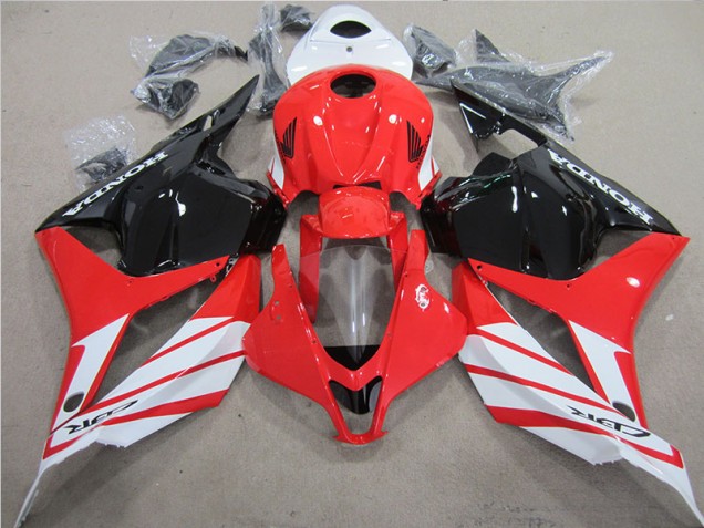 2009-2012 Red Black White Honda CBR600RR Motorcylce Fairings UK Factory 2009-2012 Red Black White Honda CBR600RR Motorcylce Fairings UK Factory