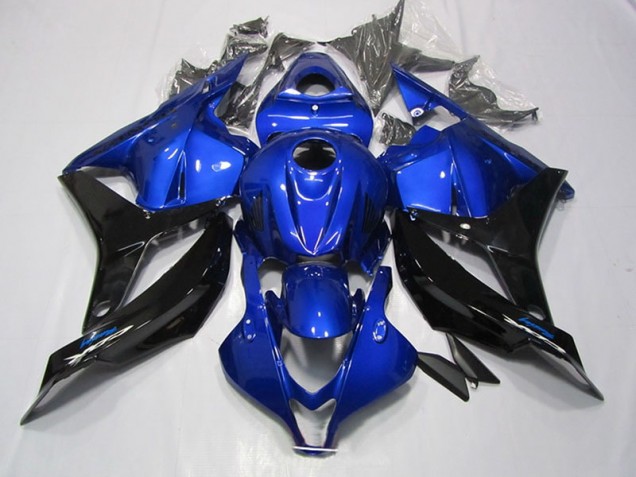 2009-2012 Blue Black Honda CBR600RR Motorcyle Fairings UK Factory