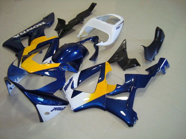 2000-2001 Blue Yellow Honda CBR900RR 929 Motorcyle Fairings UK Factory 2000-2001 Blue Yellow Honda CBR900RR 929 Motorcyle Fairings UK Factory