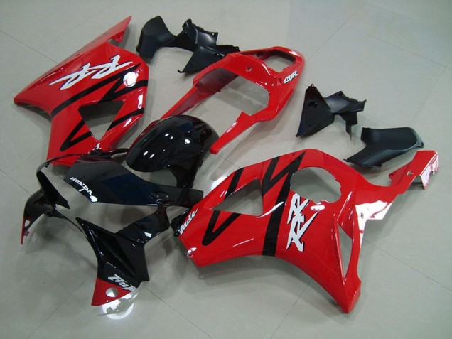 2002-2003 Red Black Honda CBR900RR 954 Motorbike Fairing Kits UK Factory 2002-2003 Red Black Honda CBR900RR 954 Motorbike Fairing Kits UK Factory
