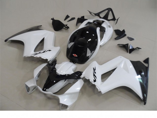 2002-2013 White Black Honda VFR800 Bike Fairing Kit UK Factory 2002-2013 White Black Honda VFR800 Bike Fairing Kit UK Factory