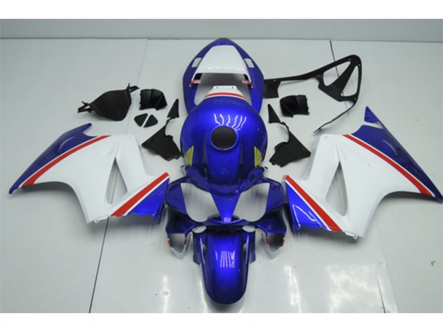 2002-2013 Blue White Honda VFR800 Motorcycle Fairings Kit UK Factory 2002-2013 Blue White Honda VFR800 Motorcycle Fairings Kit UK Factory