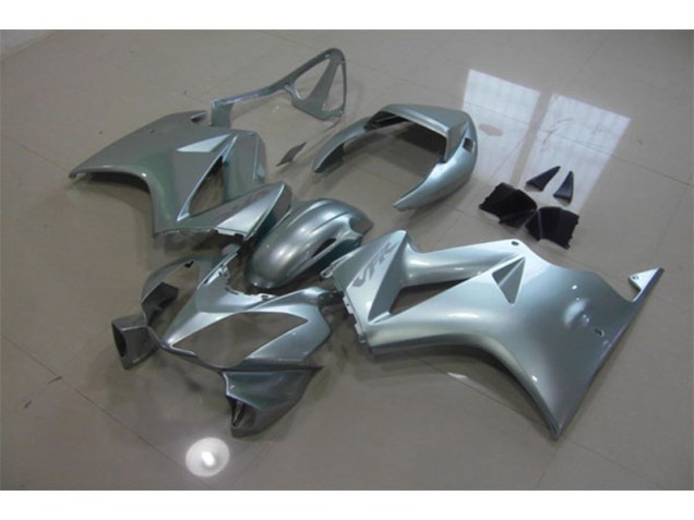 2002-2013 Silver Honda VFR800 Motorcycle Fairing Kit UK Factory 2002-2013 Silver Honda VFR800 Motorcycle Fairing Kit UK Factory
