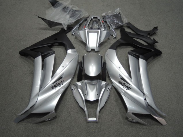2011-2015 Silver Black Ninja Kawasaki ZX10R Motorcycle Replacement Fairings UK Factory 2011-2015 Silver Black Ninja Kawasaki ZX10R Motorcycle Replacement Fairings UK Factory