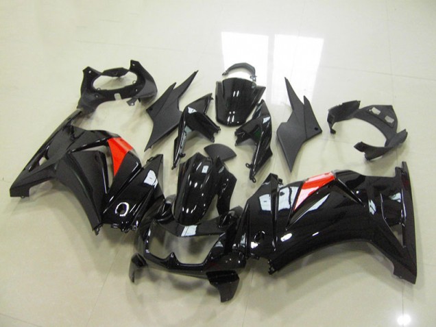2008-2012 Black Kawasaki ZX250R Motorcylce Fairings UK Factory 2008-2012 Black Kawasaki ZX250R Motorcylce Fairings UK Factory