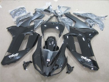 2007-2008 Black Ninja Kawasaki ZX6R Motor Bike Fairings UK Factory
