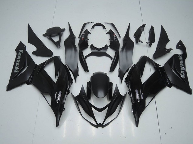 2013-2018 Matte Black Kawasaki ZX6R Motorbike Fairings UK Factory 2013-2018 Matte Black Kawasaki ZX6R Motorbike Fairings UK Factory