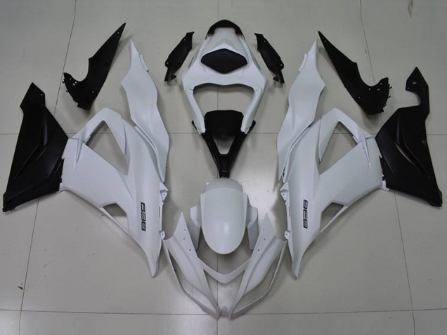 2013-2018 White Black 636 Kawasaki ZX6R Motorbike Fairing Kits UK Factory 2013-2018 White Black 636 Kawasaki ZX6R Motorbike Fairing Kits UK Factory