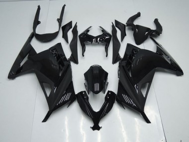 2013-2016 Black Kawasaki ZX300R Motorcycle Bodywork UK Factory