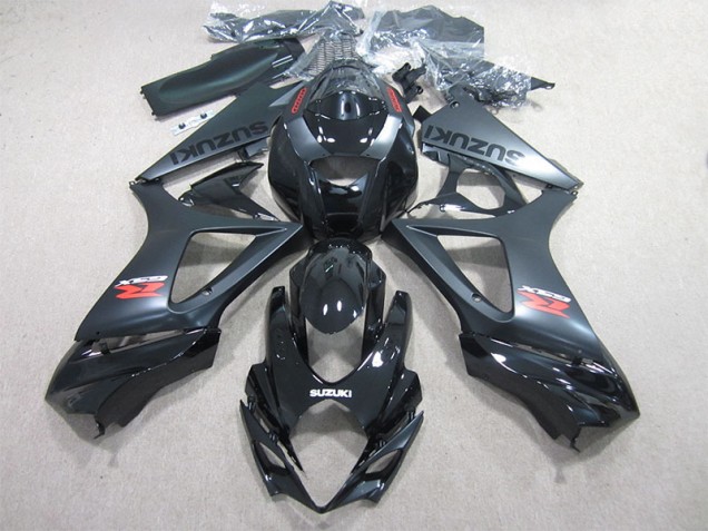 2007-2008 Black Suzuki GSXR1000 Motorcycle Fairing Kits UK Factory 2007-2008 Black Suzuki GSXR1000 Motorcycle Fairing Kits UK Factory