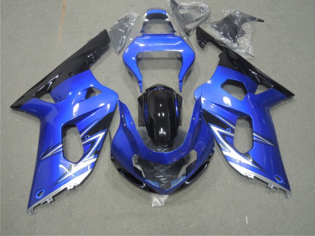 2001-2003 Blue Suzuki GSXR600 Motorcycle Fairing UK Factory 2001-2003 Blue Suzuki GSXR600 Motorcycle Fairing UK Factory