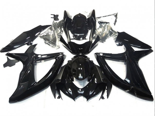 2008-2010 Black Suzuki GSXR750 Motorcycle Fairing UK Factory 2008-2010 Black Suzuki GSXR750 Motorcycle Fairing UK Factory