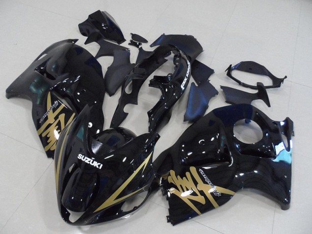 1996-2007 Black Gold Decal Suzuki GSXR1300 Hayabusa Bike Fairings UK Factory 1996-2007 Black Gold Decal Suzuki GSXR1300 Hayabusa Bike Fairings UK Factory