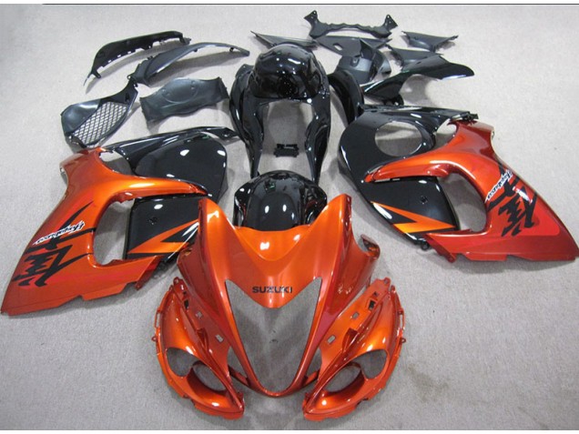 2008-2019 Orange Black Suzuki GSXR1300 Hayabusa Motor Bike Fairings UK Factory 2008-2019 Orange Black Suzuki GSXR1300 Hayabusa Motor Bike Fairings UK Factory