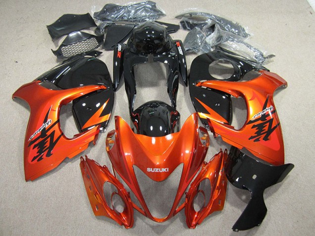 2008-2019 Orange Black Suzuki GSXR1300 Hayabusa Motorcylce Fairings UK Factory 2008-2019 Orange Black Suzuki GSXR1300 Hayabusa Motorcylce Fairings UK Factory