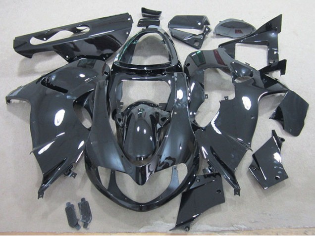 1998-2003 Black Suzuki TL1000R Motorcycle Fairing Kit UK Factory
