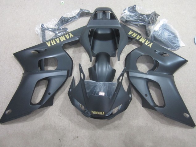 1998-2002 Black Yellow Decal Yamaha YZF R6 Motorcylce Fairings UK Factory 1998-2002 Black Yellow Decal Yamaha YZF R6 Motorcylce Fairings UK Factory
