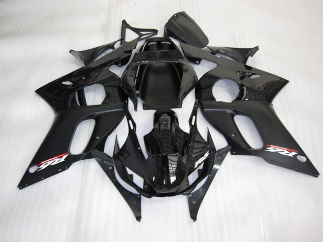 1998-2002 Black Yamaha YZF R6 Motorcycle Fairings UK Factory 1998-2002 Black Yamaha YZF R6 Motorcycle Fairings UK Factory