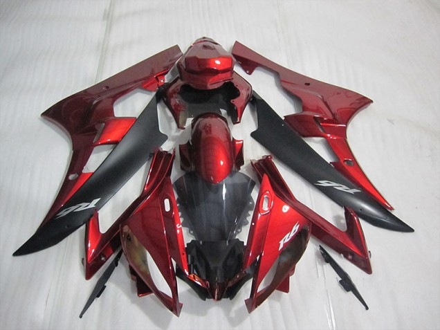 2006-2007 Red Yamaha YZF R6 Motor Fairings UK Factory 2006-2007 Red Yamaha YZF R6 Motor Fairings UK Factory